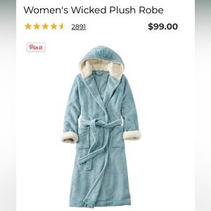 NWT Women’s Plush Robe L.L. Bean